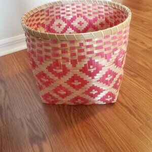 Beautiful Decorative Basket in Hot Pink